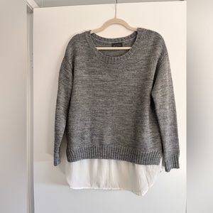 ASTR Mixed Media Sweater Size M